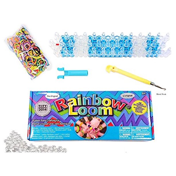 Rainbow Loom with Metal Hook